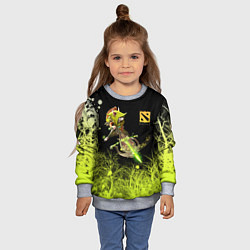 Свитшот детский Худвинк в лесу, цвет: 3D-меланж — фото 2