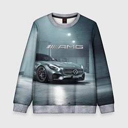 Свитшот детский Mercedes AMG - Motorsport, цвет: 3D-меланж