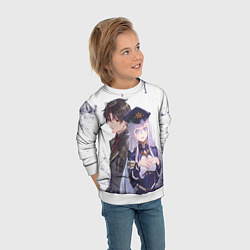 Свитшот детский Синъэй и Владилена - 86, цвет: 3D-белый — фото 2