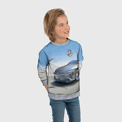 Свитшот детский Buick concept в пустыне, цвет: 3D-меланж — фото 2