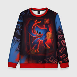 Свитшот детский Хаги Ваги AR, цвет: 3D-красный