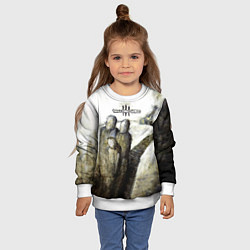 Свитшот детский Three Days Grace дебютный альбом, цвет: 3D-белый — фото 2