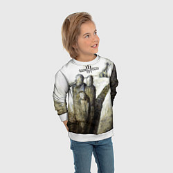 Свитшот детский Three Days Grace дебютный альбом, цвет: 3D-белый — фото 2