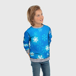 Свитшот детский Зима 2023, цвет: 3D-меланж — фото 2