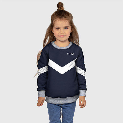 Детский свитшот Always in sports - FIRM / 3D-Меланж – фото 4