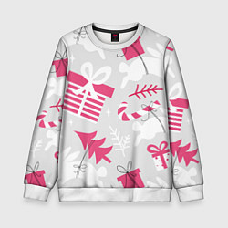 Свитшот детский Rabbit year, цвет: 3D-белый