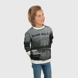 Свитшот детский Silent hill 2 remake, цвет: 3D-белый — фото 2