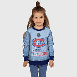 Свитшот детский Montreal Canadiens - NHL, цвет: 3D-синий — фото 2