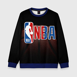 Свитшот детский NBA - logo, цвет: 3D-синий
