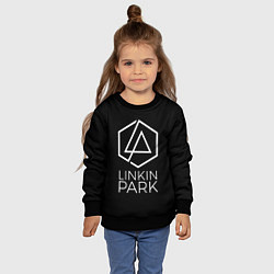 Свитшот детский Linkin Park текст песни In the End, цвет: 3D-черный — фото 2