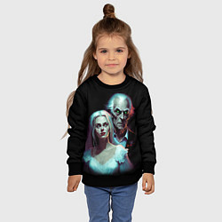 Свитшот детский Король и Шут Кукла Колдуна, цвет: 3D-черный — фото 2