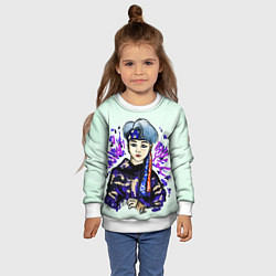 Свитшот детский Шуга в спортивном, цвет: 3D-белый — фото 2