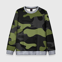 Свитшот детский Камуфляж яркий, цвет: 3D-меланж