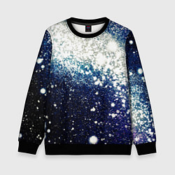 Свитшот детский Необъятные просторы вселенной, цвет: 3D-черный