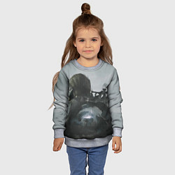 Свитшот детский Сталкер 2 Арт, цвет: 3D-меланж — фото 2