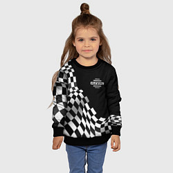 Свитшот детский Haval racing flag, цвет: 3D-черный — фото 2