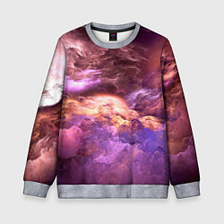 Детский свитшот Фиолетовое облако