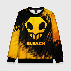 Свитшот детский Bleach - gold gradient, цвет: 3D-черный