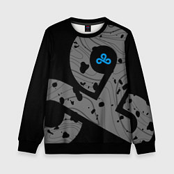 Детский свитшот Форма Cloud 9 black