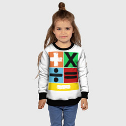 Свитшот детский Эд Ширан математическая эра, цвет: 3D-черный — фото 2