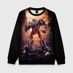 Свитшот детский Трансформеры: Бамблби, цвет: 3D-черный