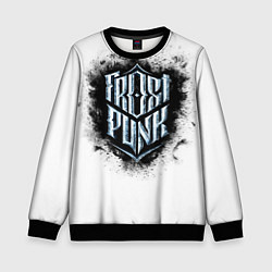 Свитшот детский Frostpunk, цвет: 3D-черный