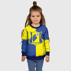Свитшот детский Футбольный Клуб Ростов, цвет: 3D-синий — фото 2