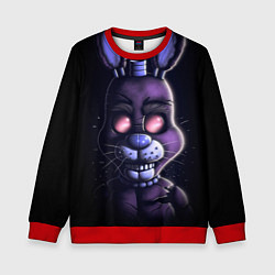 Свитшот детский Five Nights at Freddys Bonnie, цвет: 3D-красный