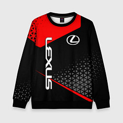 Свитшот детский Lexus - red sportwear, цвет: 3D-черный