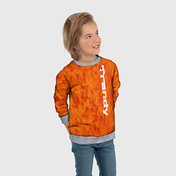 Свитшот детский Дизайн Trendy, цвет: 3D-меланж — фото 2