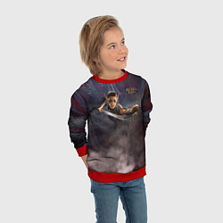 Свитшот детский Baldurs gate 3 Лаэзель, цвет: 3D-красный — фото 2