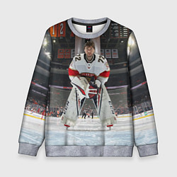 Свитшот детский Sergey Bobrovsky - Florida panthers - hockey, цвет: 3D-меланж