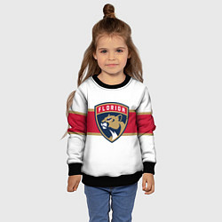 Свитшот детский Florida panthers - uniform - hockey, цвет: 3D-черный — фото 2