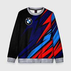 Детский свитшот BMW - m colors and black