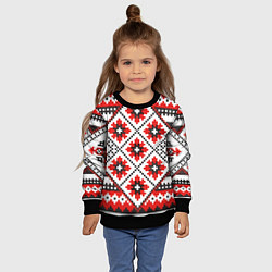Свитшот детский Удмурт мода, цвет: 3D-черный — фото 2