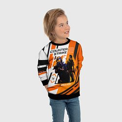 Свитшот детский CS 2 Asiimov, цвет: 3D-черный — фото 2