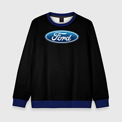 Свитшот детский Ford sport auto, цвет: 3D-синий