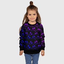 Свитшот детский Marshmello DJ, цвет: 3D-черный — фото 2