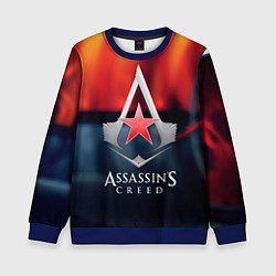 Свитшот детский Assassins Creed ussr, цвет: 3D-синий
