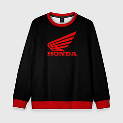 Свитшот детский Honda sportcar, цвет: 3D-красный