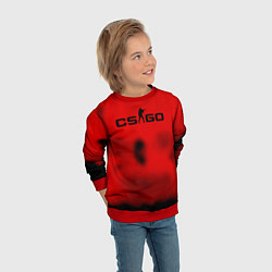 Свитшот детский Counter Strike online, цвет: 3D-красный — фото 2