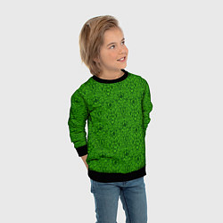 Свитшот детский Shrek: Pattern, цвет: 3D-черный — фото 2