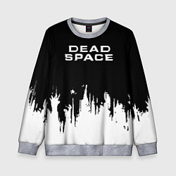 Свитшот детский Dead Space монстры космоса, цвет: 3D-меланж