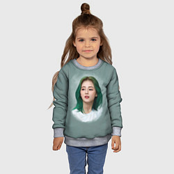 Свитшот детский Nancy Momaland, цвет: 3D-меланж — фото 2