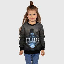Свитшот детский STALKER 2 одиночка с артефактом, цвет: 3D-черный — фото 2