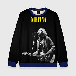 Детский свитшот Группа Nirvana Курт Кобейн