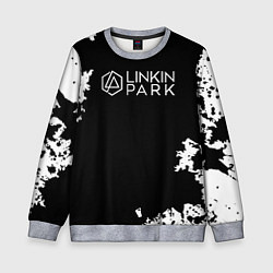 Свитшот детский Linkin Park рок бенд, цвет: 3D-меланж