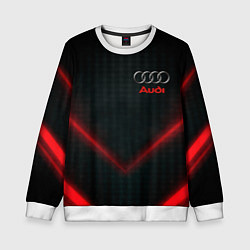 Детский свитшот Audi stripes neon