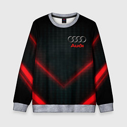 Детский свитшот Audi stripes neon