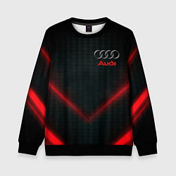 Детский свитшот Audi stripes neon